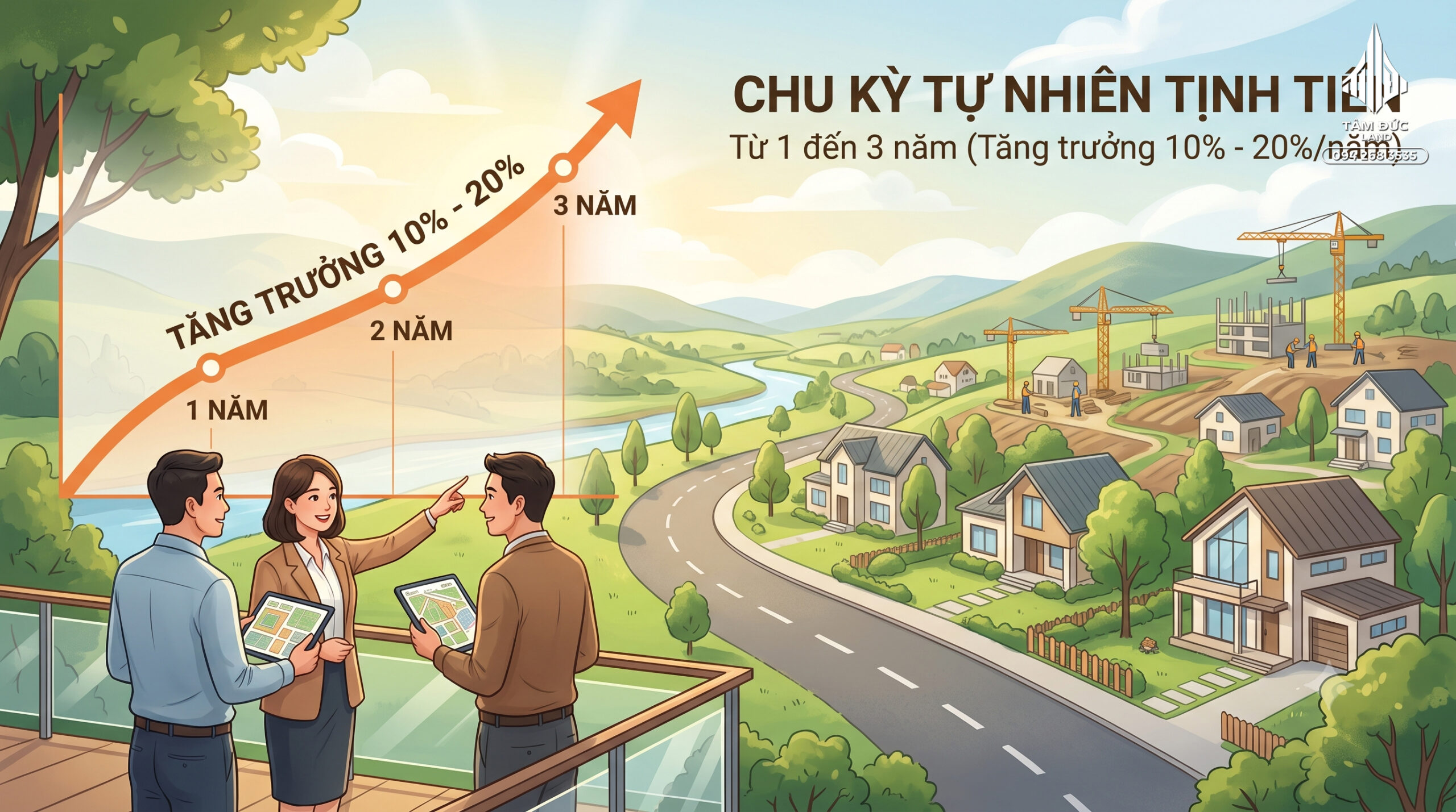 Bao lâu thì một lô đất thường tăng giá?