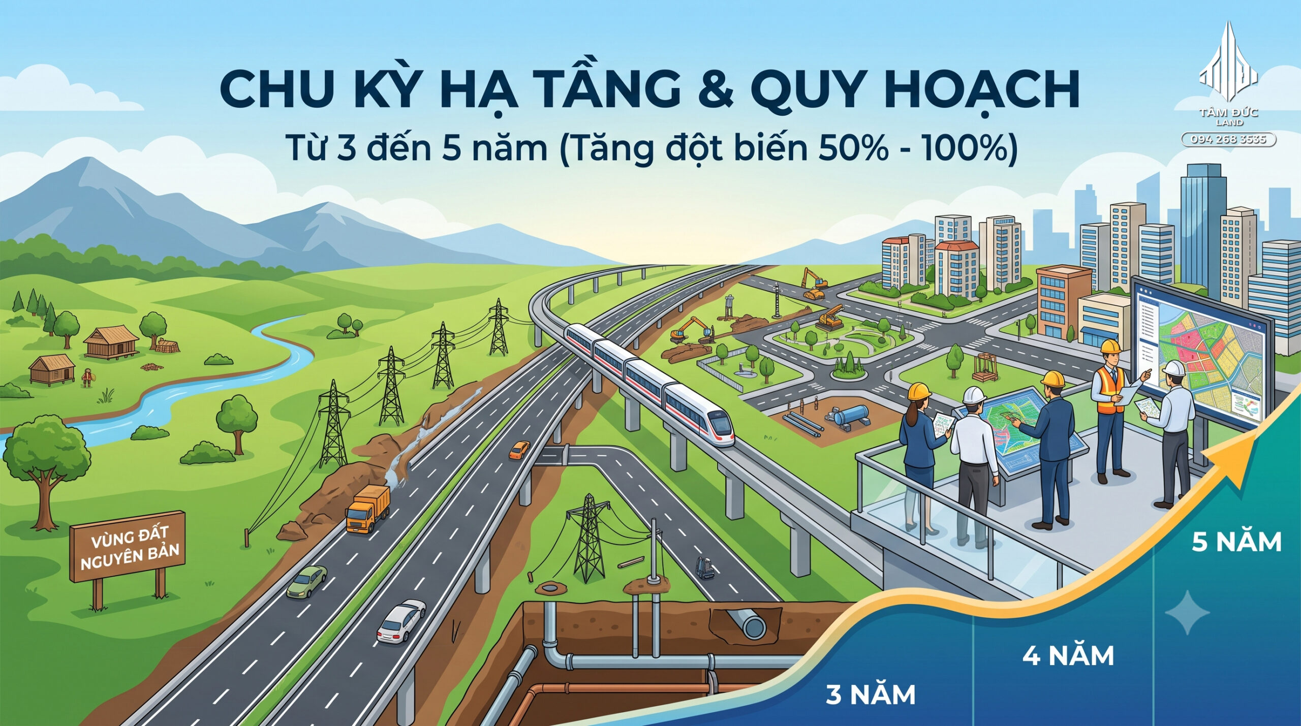 Bao lâu thì một lô đất thường tăng giá?