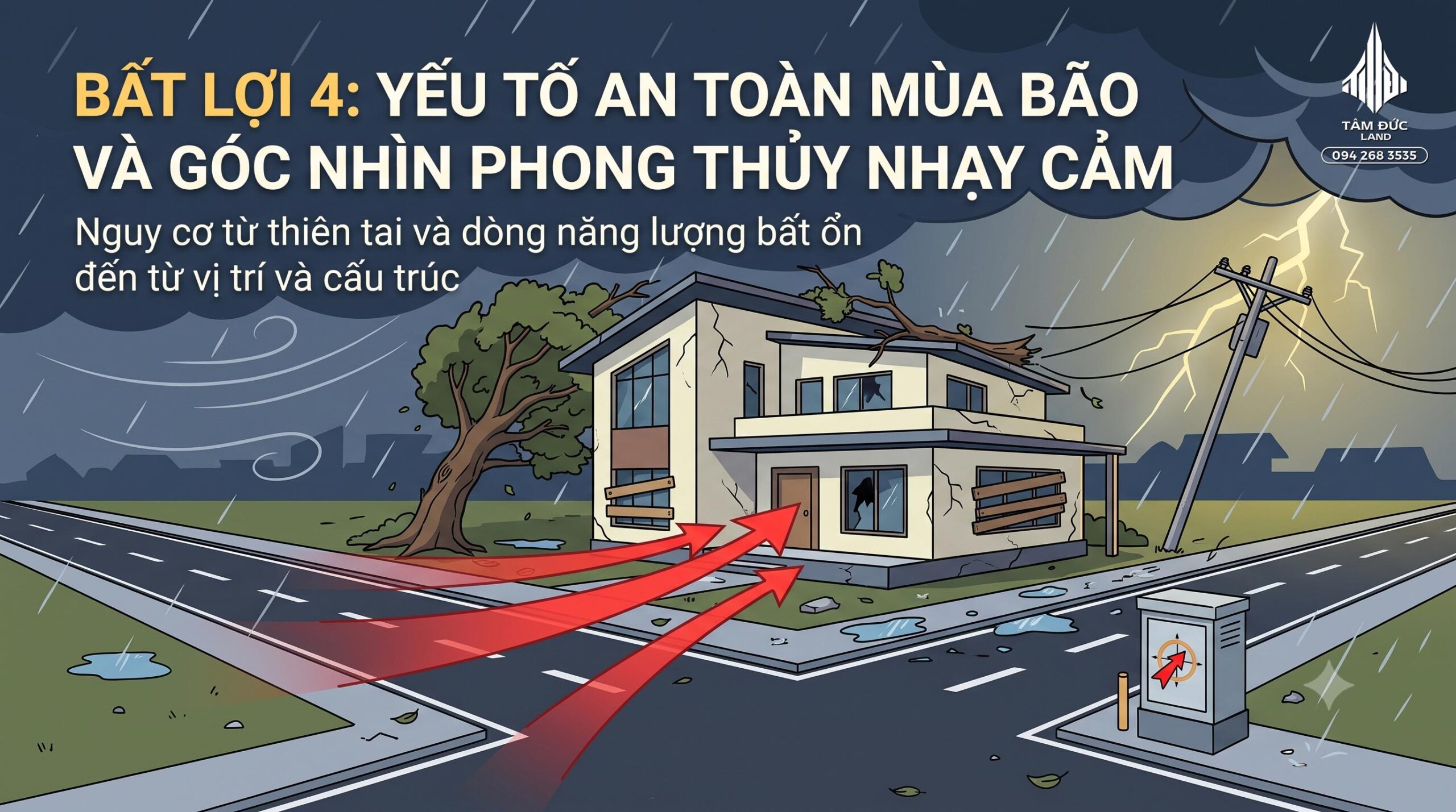 Đất có cây cổ thụ lớn trên đất là lợi thế hay bất lợi?