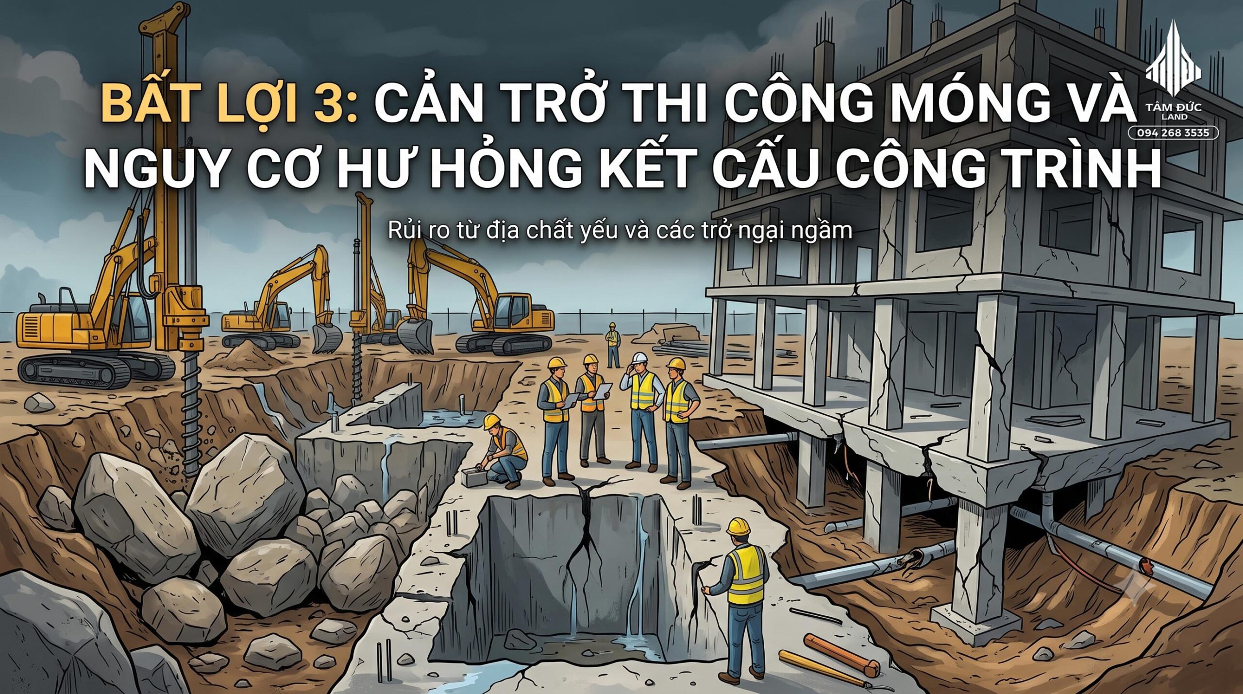 Đất có cây cổ thụ lớn trên đất là lợi thế hay bất lợi?