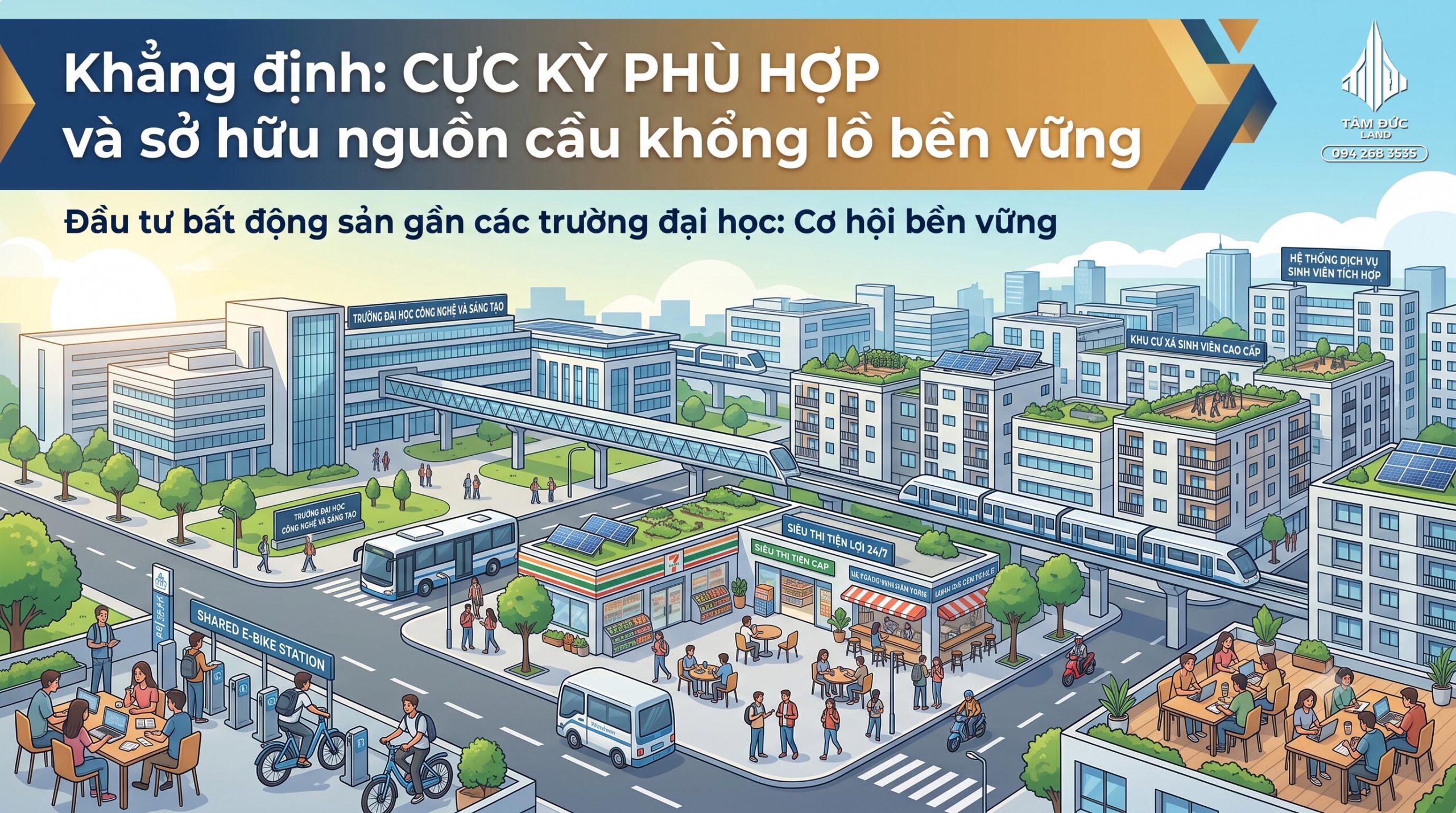 Đất gần trường đại học có phù hợp xây trọ không? 