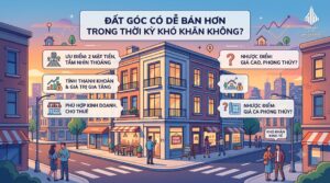 Đất góc có dễ bán hơn trong thời kỳ khó khăn không?