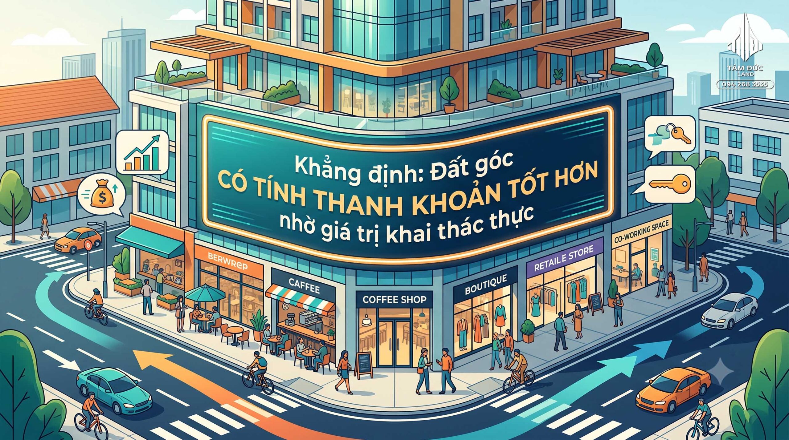 Đất góc có dễ bán hơn trong thời kỳ khó khăn không?