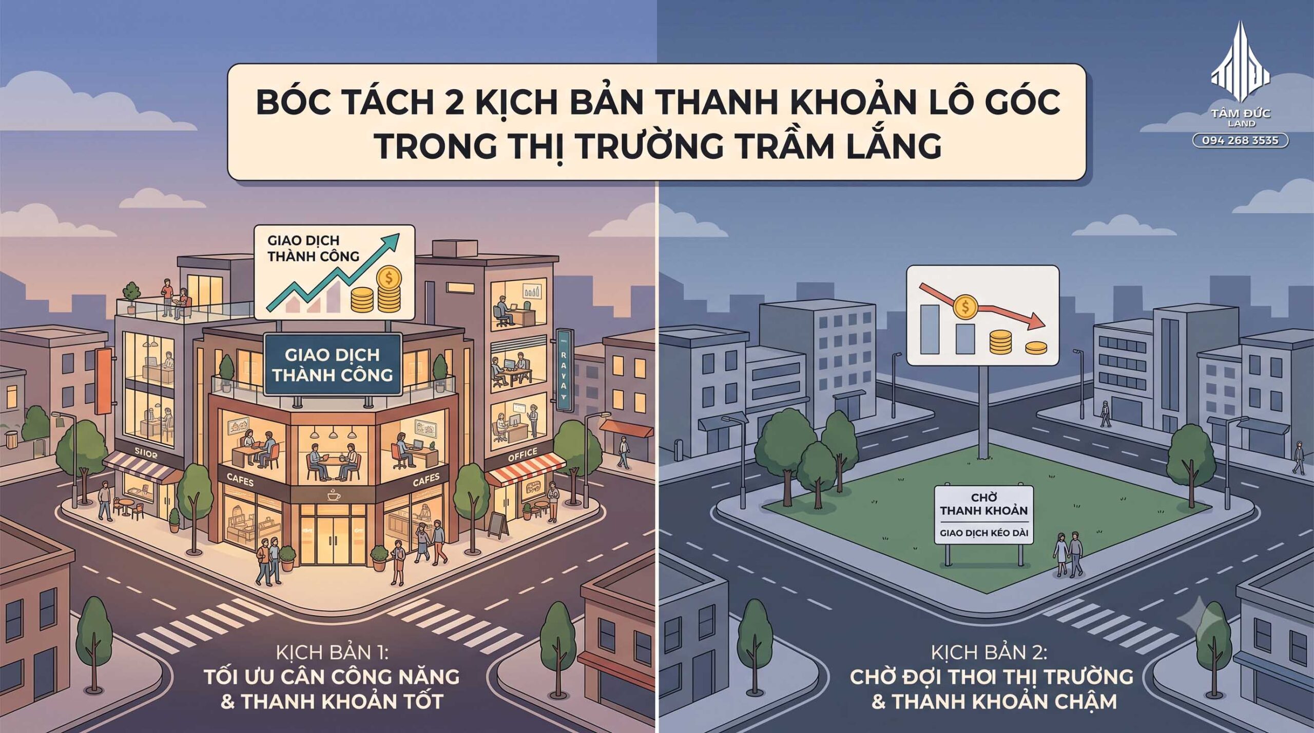 Đất góc có dễ bán hơn trong thời kỳ khó khăn không? | Đức BĐS Ninh Bình 4 Đất góc có dễ bán hơn trong thời kỳ khó khăn không?