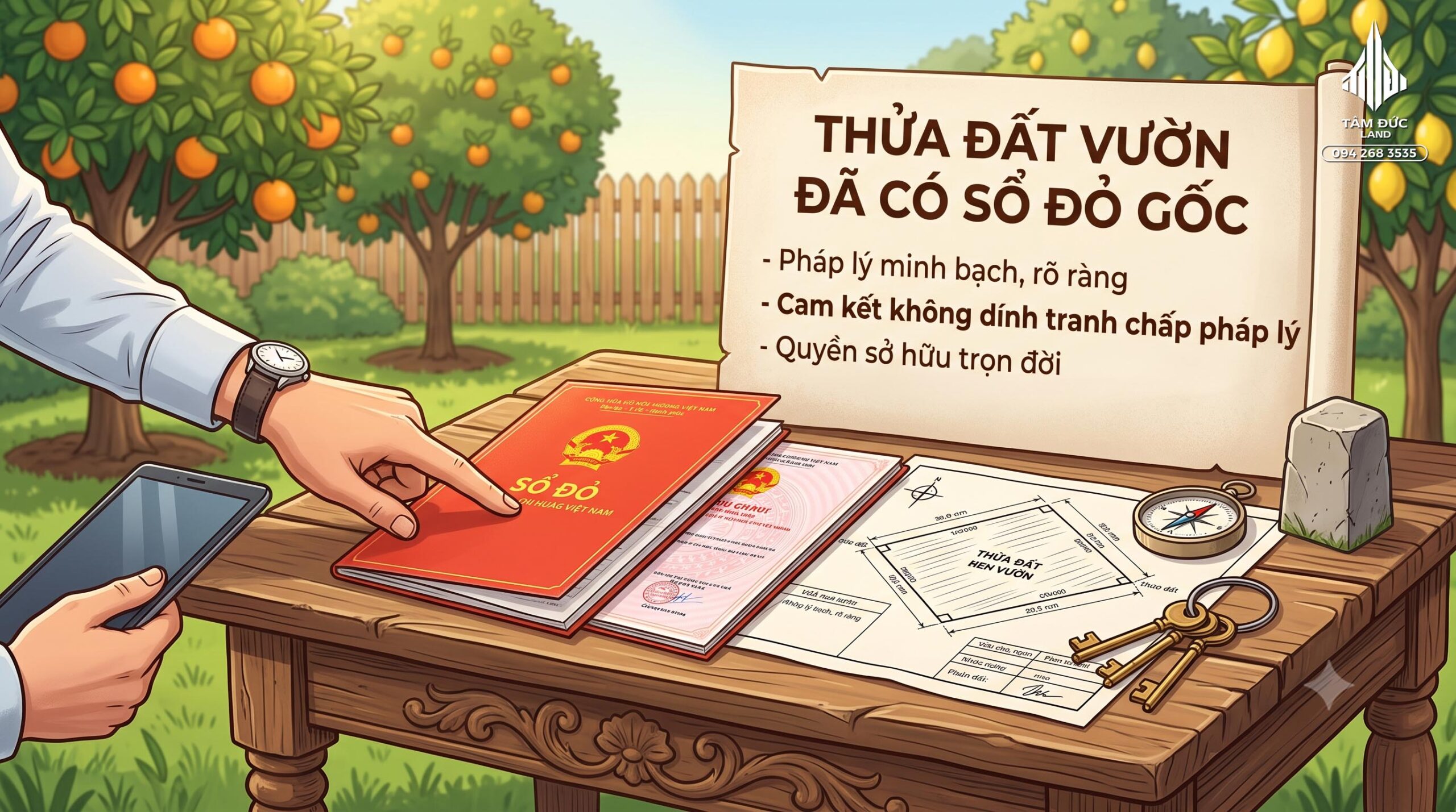 Điều kiện để chuyển đất vườn lên thổ cư là gì?