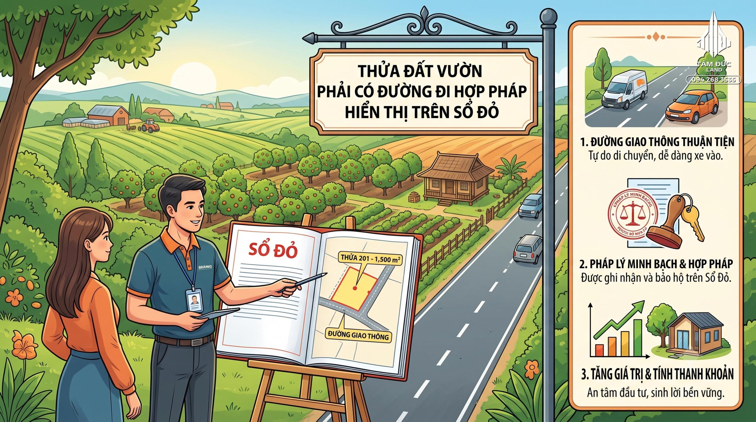 Điều kiện để chuyển đất vườn lên thổ cư là gì?
