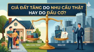 Giá đất tăng do nhu cầu thật hay do đầu cơ?