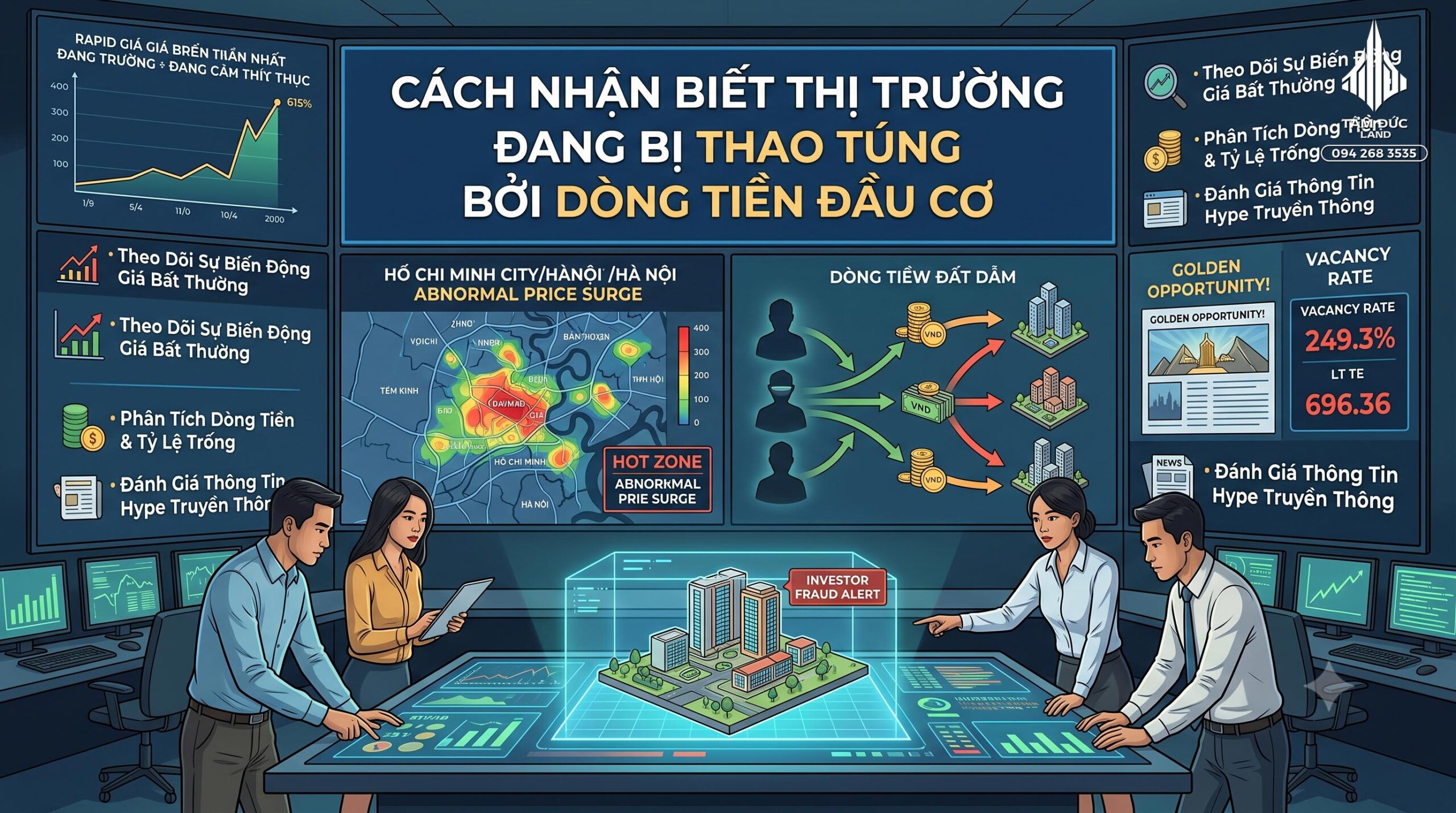 Giá đất tăng do nhu cầu thật hay do đầu cơ? 