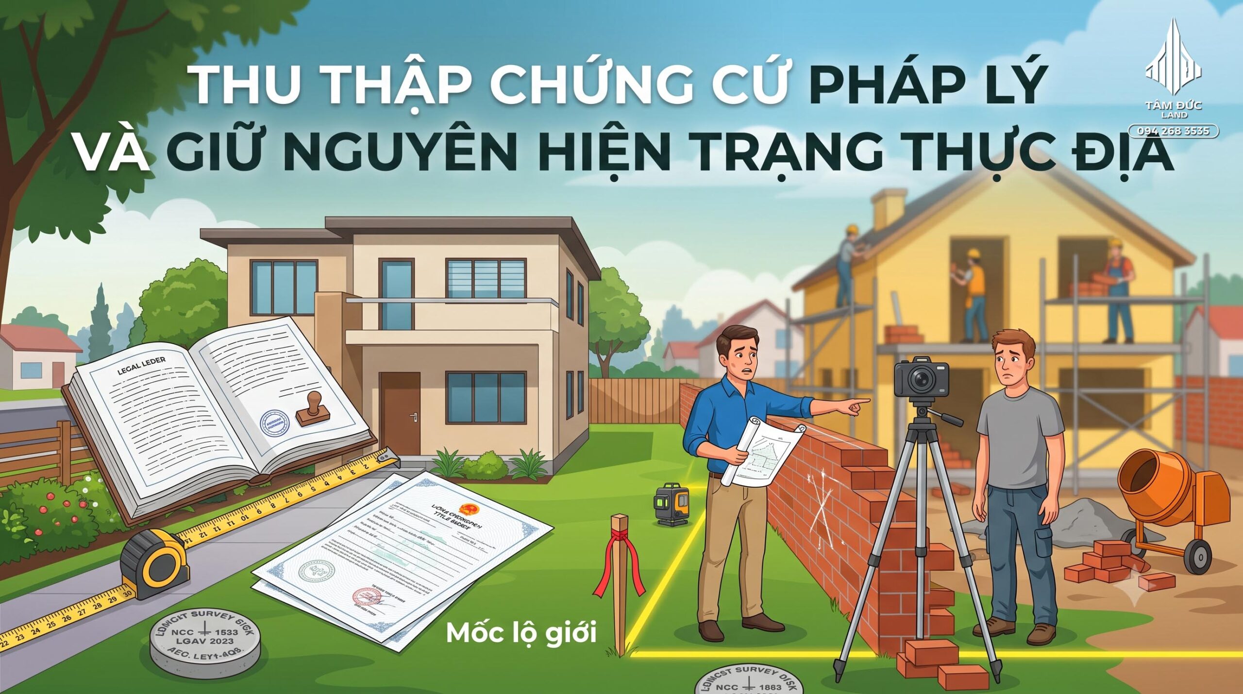 Hàng xóm xây nhà lấn sang đất mình thì xử lý thế nào? | Đức BĐS Ninh Bình 2 Hàng xóm xây nhà lấn sang đất mình thì xử lý thế nào?