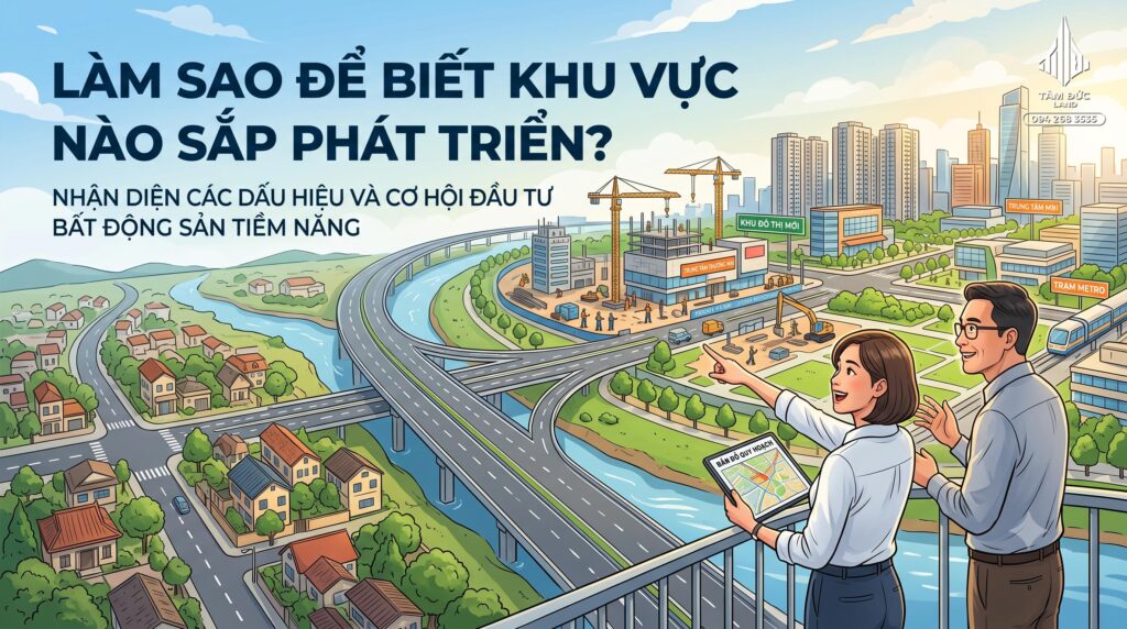 Làm sao để biết khu vực nào sắp phát triển?