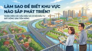 Làm sao để biết khu vực nào sắp phát triển?