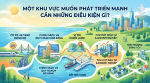 Một khu vực muốn phát triển mạnh cần những điều kiện gì?
