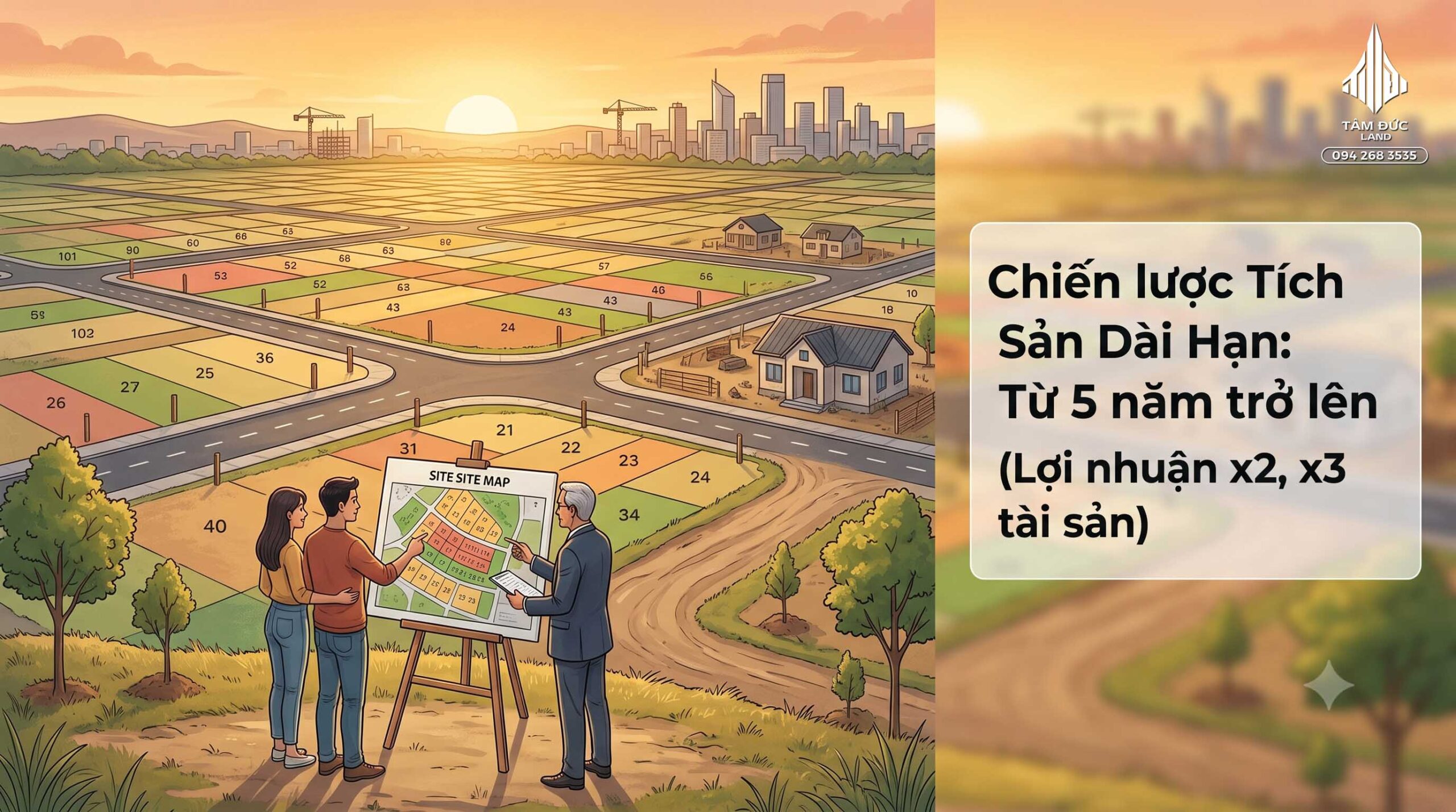 Mua đất xong bao lâu thì nên bán để tối ưu lợi nhuận?
