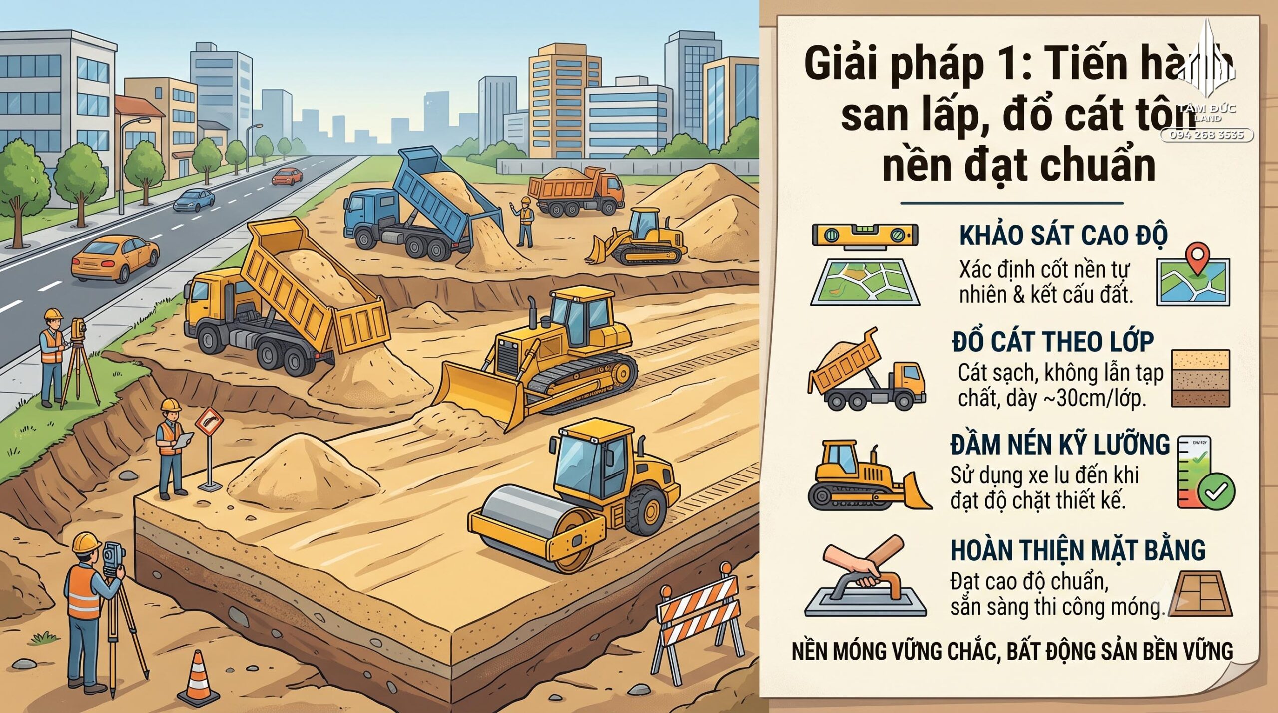 Mua đất xong mới phát hiện đất thấp hơn mặt đường thì sao? | Đức BĐS Ninh Bình 3 Mua đất xong mới phát hiện đất thấp hơn mặt đường thì sao?
