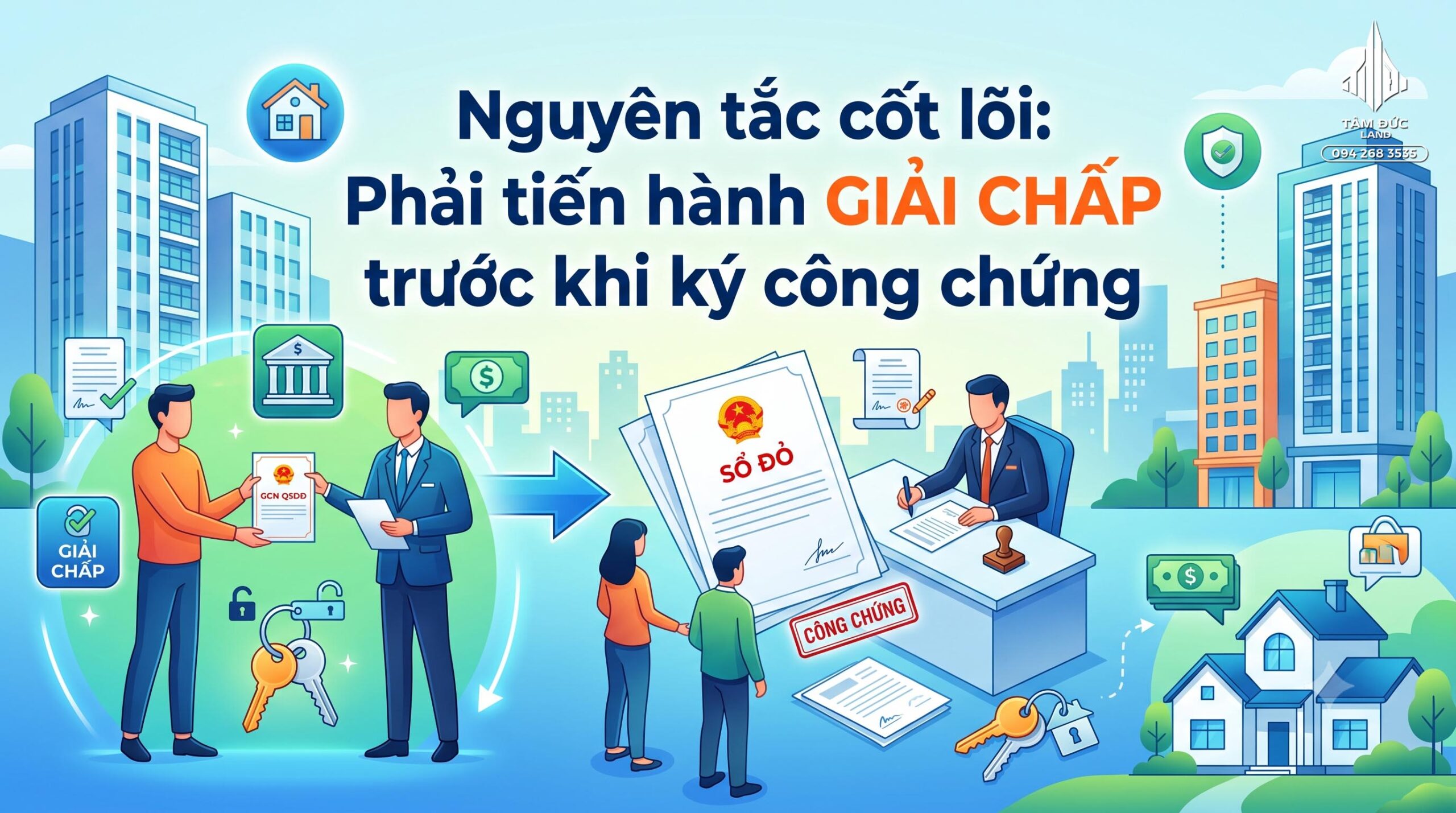 Ngân hàng giữ sổ đỏ thì công chứng mua bán thế nào? | Đức BĐS Ninh Bình 2 Ngân hàng giữ sổ đỏ thì công chứng mua bán thế nào?