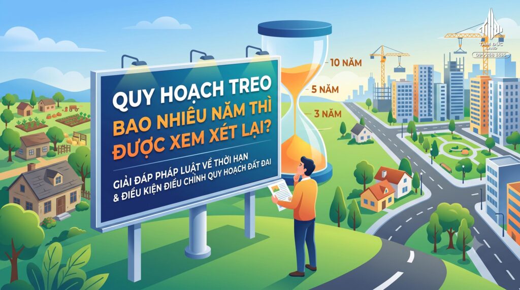 Quy hoạch treo bao nhiêu năm thì được xem xét lại? | Đức BĐS Ninh Bình 1 Quy hoạch treo bao nhiêu năm thì được xem xét lại?