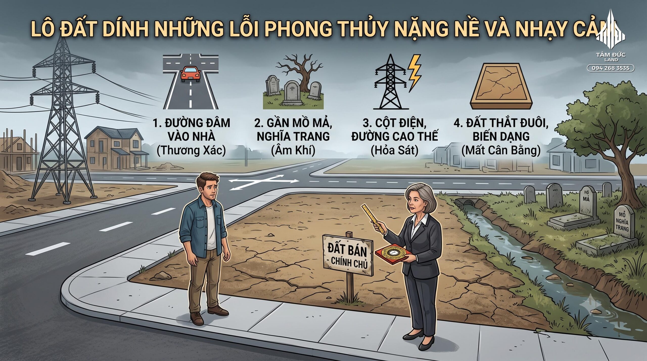 Tại sao có những lô đất giá rẻ nhưng không ai mua?