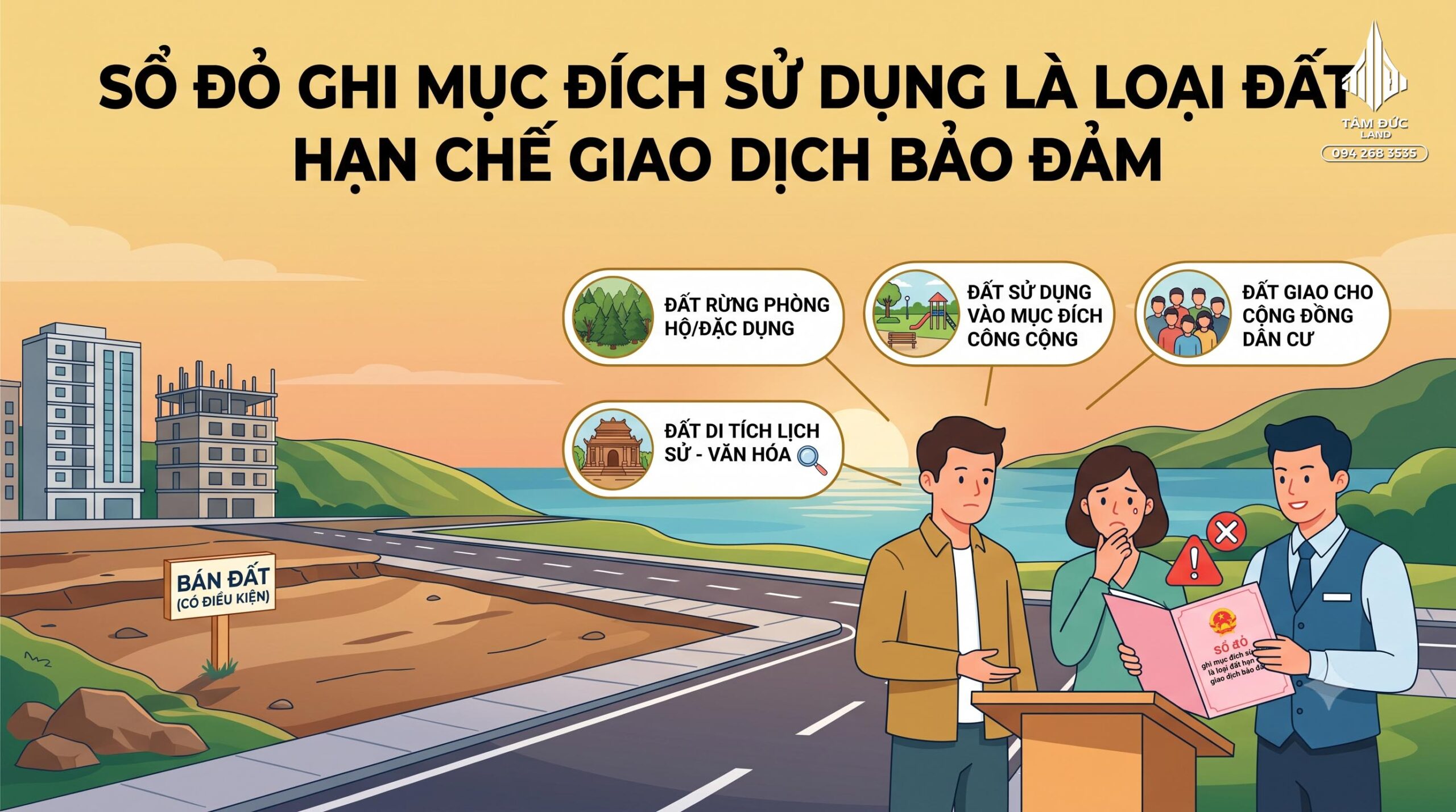 Vì sao lô đất đẹp nhưng ngân hàng không nhận thế chấp?