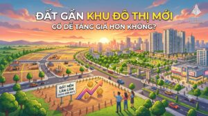 Đất gần khu đô thị mới có dễ tăng giá hơn không?
