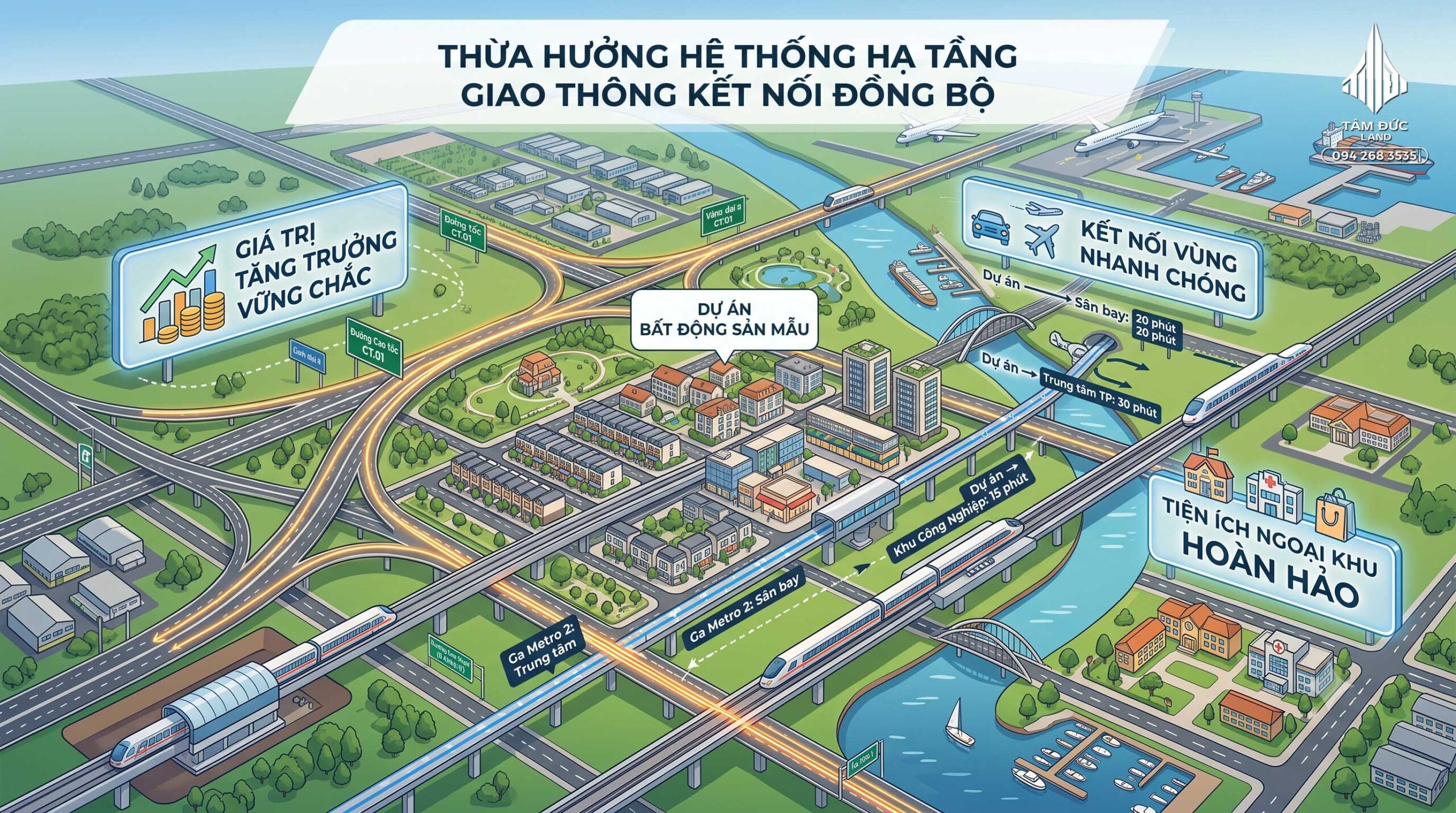 Đất gần khu đô thị mới có lợi thế gì? 