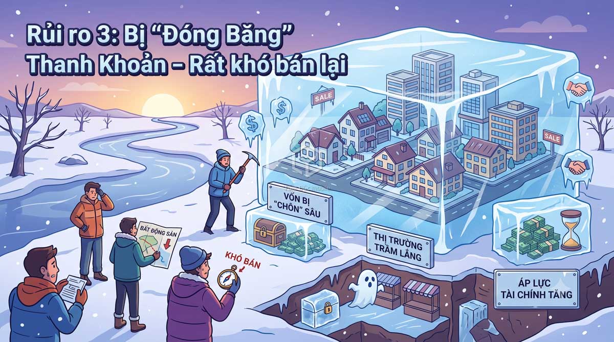 Đất gần khu vực thường xuyên ngập úng có nên mua không?