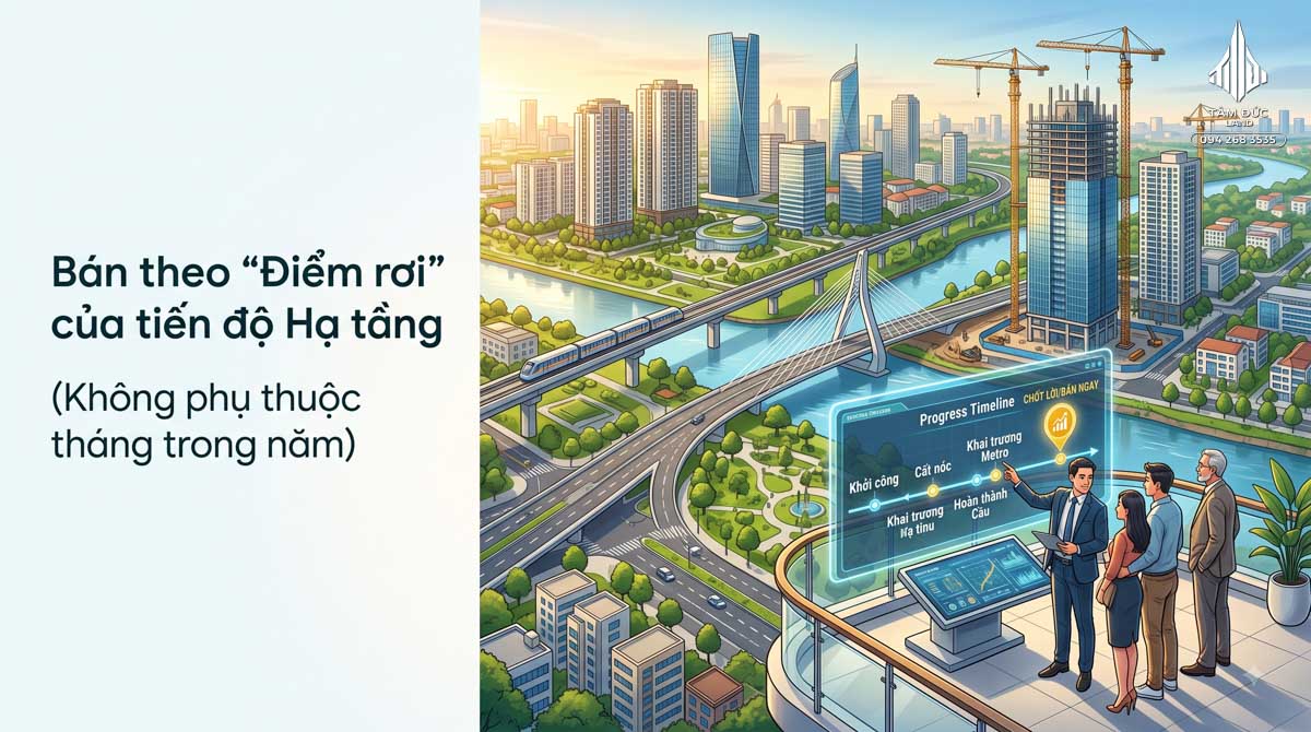 Đâu là thời điểm dễ bán đất nhất trong năm?