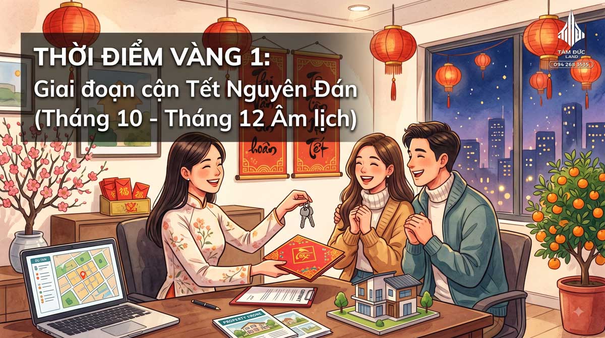 Đâu là thời điểm dễ bán đất nhất trong năm?
