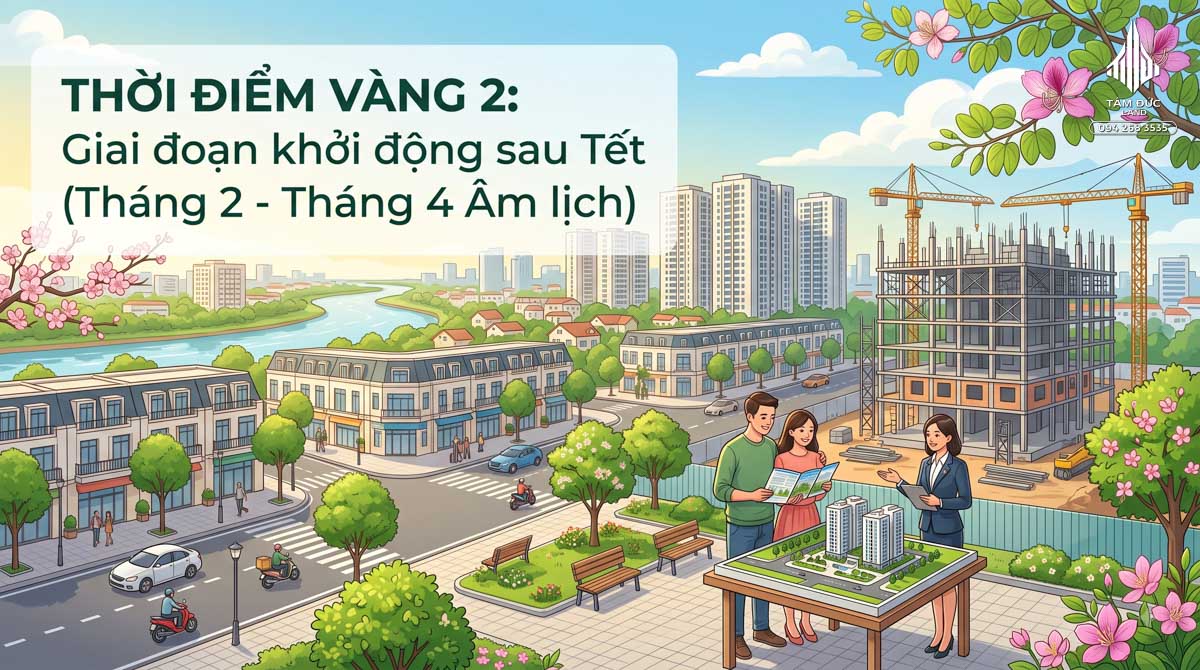 Đâu là thời điểm dễ bán đất nhất trong năm?