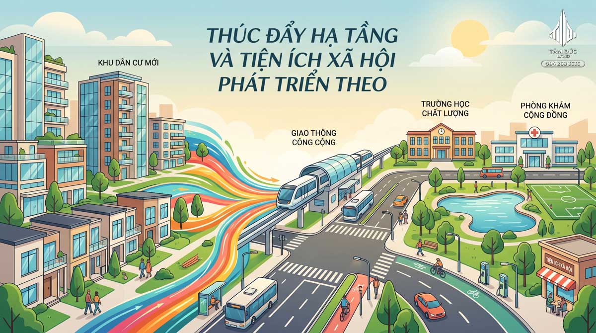 Khu vực có dân nhập cư nhiều có làm giá đất tăng không?