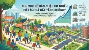 Khu vực có dân nhập cư nhiều có làm giá đất tăng không?