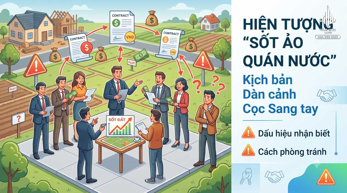 Làm sao để nhận biết đất bị thổi giá?