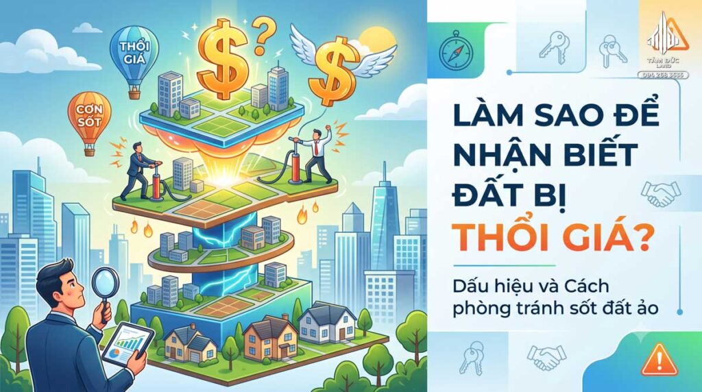 Làm sao để nhận biết đất bị thổi giá?