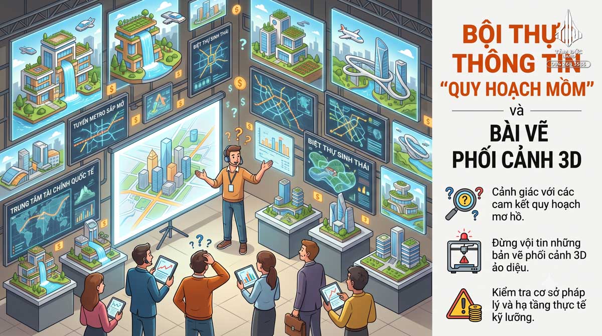 Làm sao để nhận biết đất bị thổi giá?