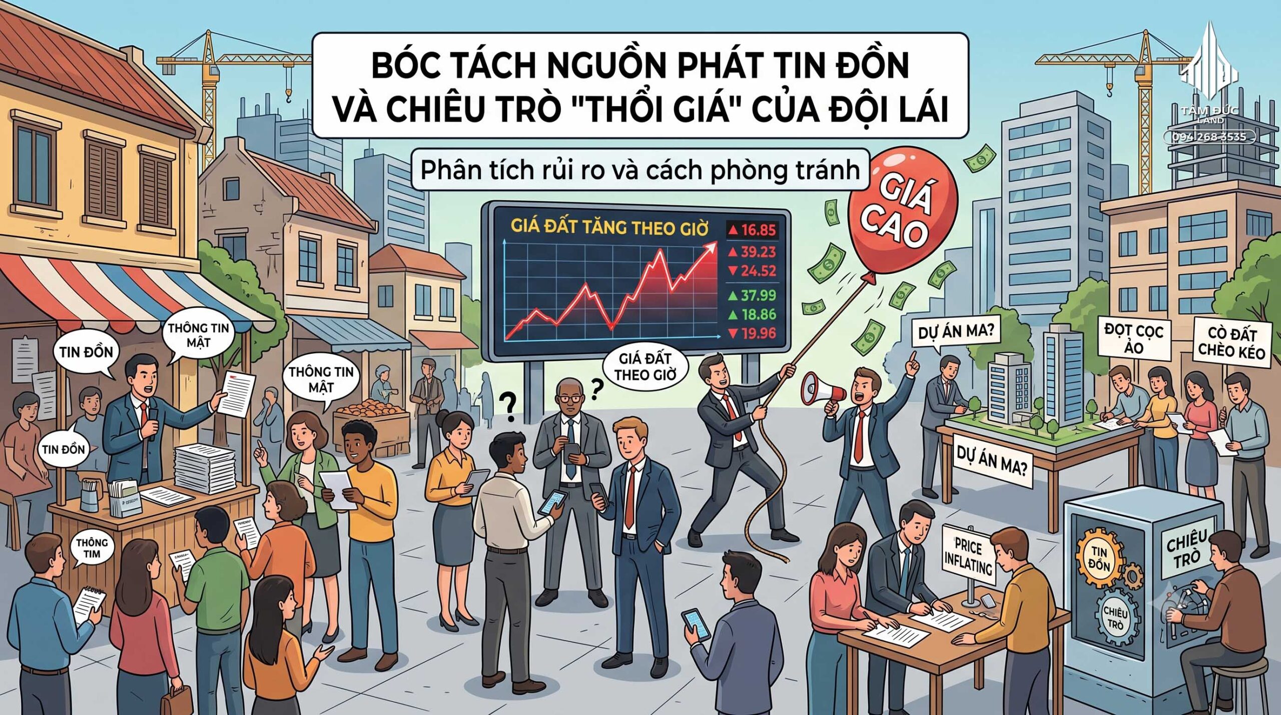 Làm sao phân biệt quy hoạch thật và tin đồn?