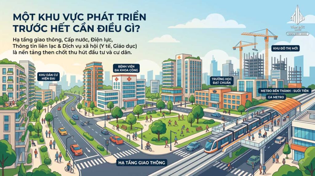 Một khu vực phát triển trước hết cần điều gì? | Đức BĐS Ninh Bình 1 Một khu vực phát triển trước hết cần điều gì?