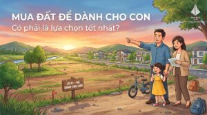 Mua đất để dành cho con có phải là lựa chọn tốt?