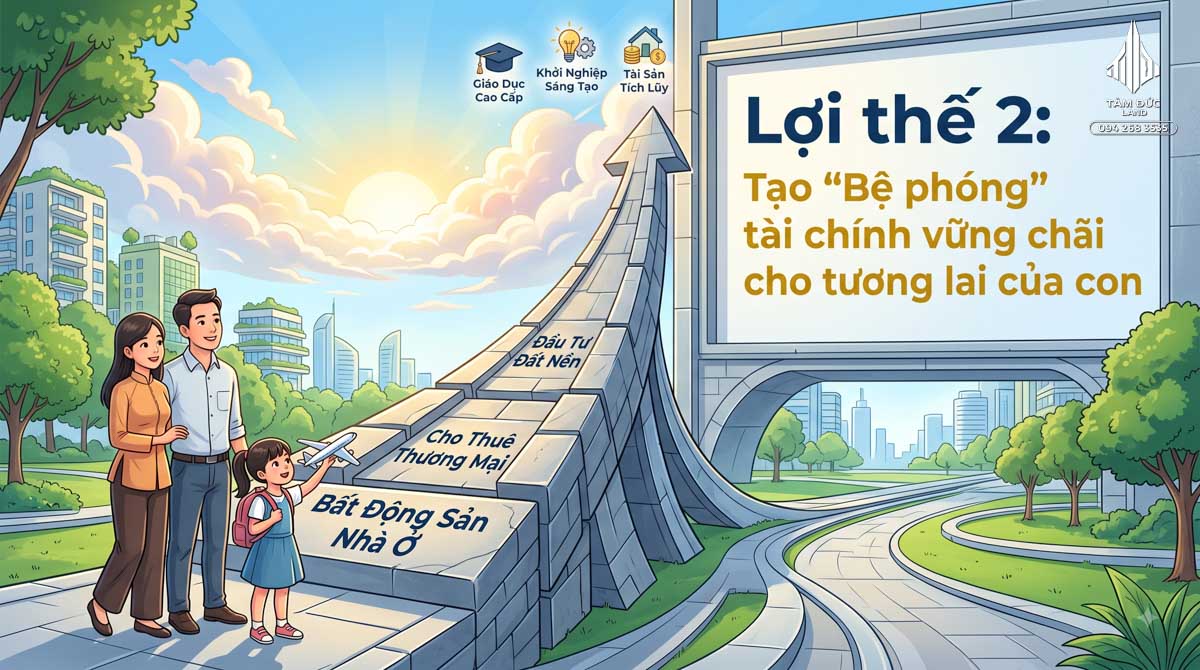 Mua đất để dành cho con có phải là lựa chọn tốt? 