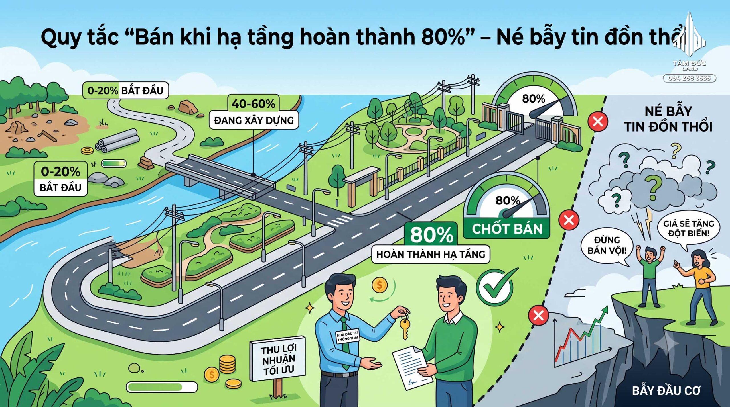 Mua đất xong bao lâu thì nên bán để tối ưu lợi nhuận?