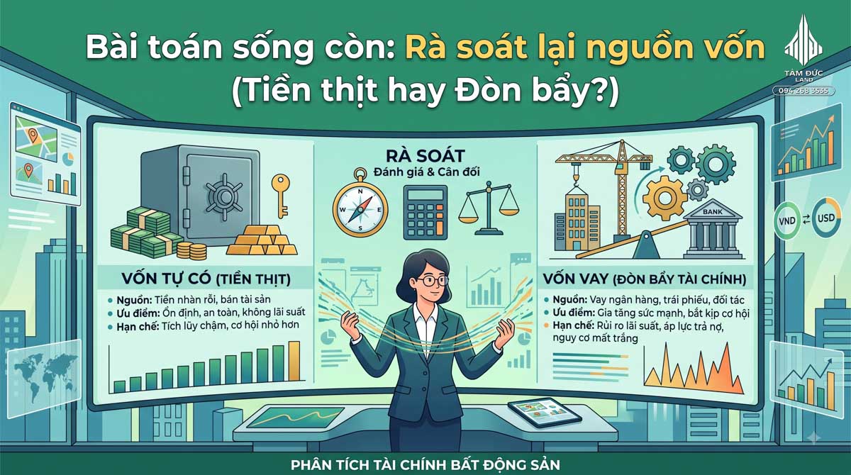 Nếu thị trường giảm sâu, nên làm gì với lô đất đang sở hữu?