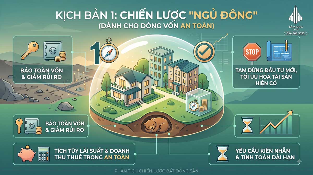 Nếu thị trường giảm sâu, nên làm gì với lô đất đang sở hữu?