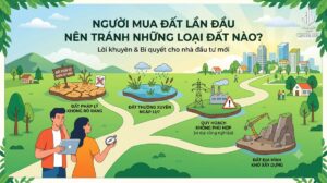 Người mua đất lần đầu nên tránh những loại đất nào?