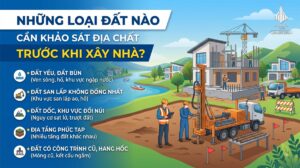 Những loại đất nào cần khảo sát địa chất trước khi xây nhà? | Đức BĐS Ninh Bình