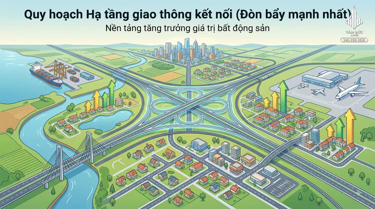 Những quy hoạch nào ảnh hưởng lớn nhất đến giá đất? | Đức BĐS Ninh Bình 2 Những quy hoạch nào ảnh hưởng lớn nhất đến giá đất?