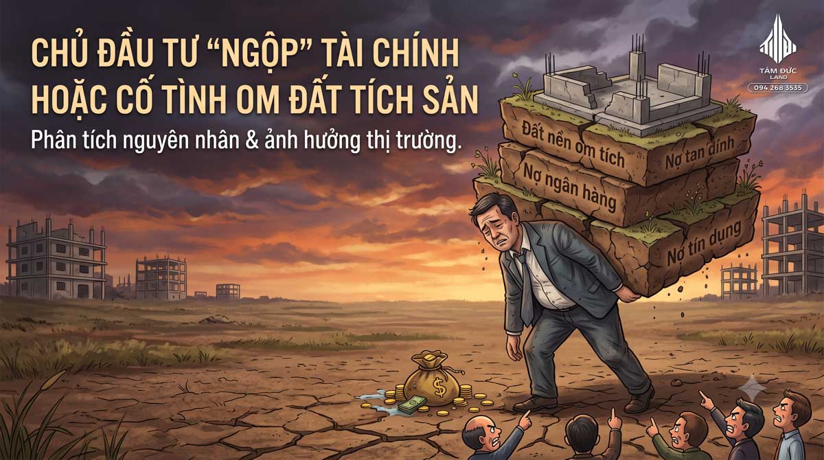 Vì sao có những khu đất đẹp nhưng nhiều năm không phát triển? 