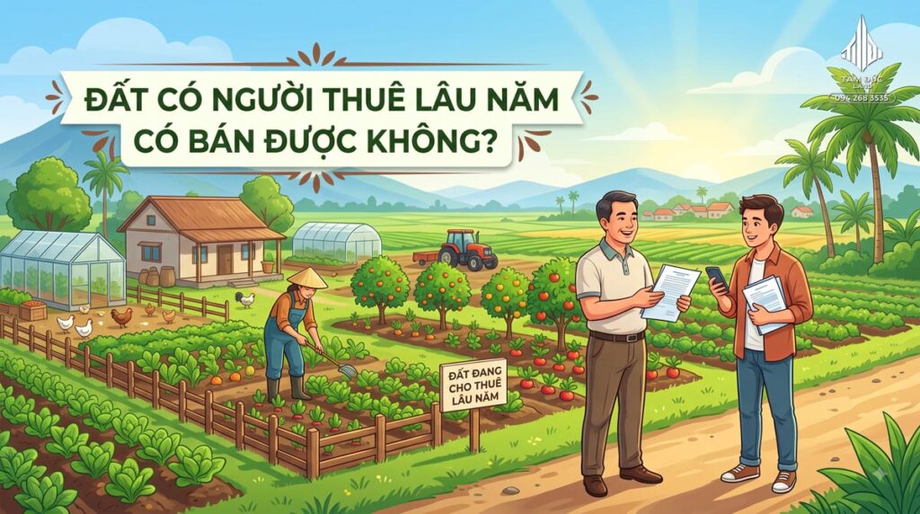 Đất có người thuê lâu năm có bán được không? | Đức BĐS Ninh Bình
