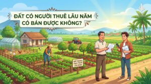 Đất có người thuê lâu năm có bán được không? | Đức BĐS Ninh Bình