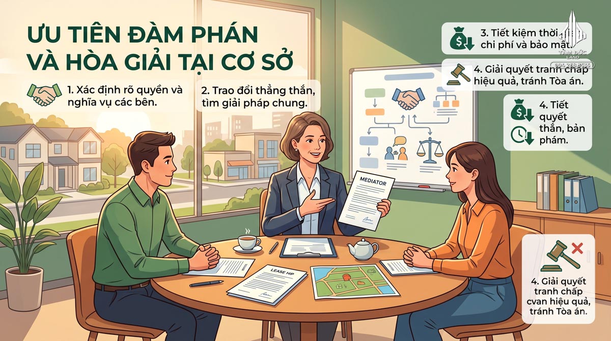 Đất đang có tranh chấp hợp đồng thuê xử lý thế nào? | Đức BĐS Ninh Bình