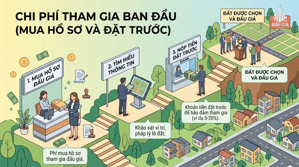 Mua đất đấu giá cần lưu ý những chi phí nào? | Đức BĐS Ninh Bình